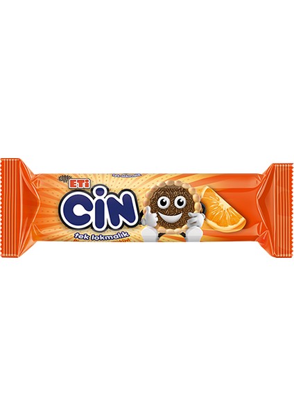 Cin Tek Lokmalık Bisküvi 18'li 114 gr