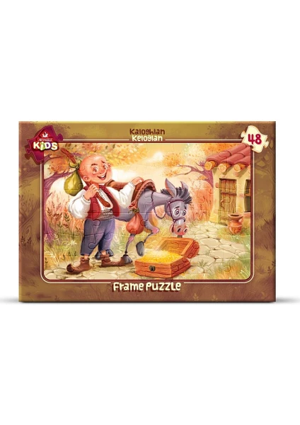 Art Çoçuk Frame Puzzle Keloğlan 48 Parça