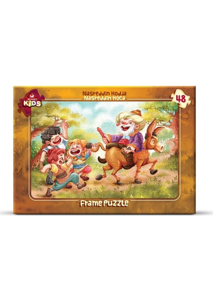 Art Çoçuk Frame Puzzle Nasreddin Hoca 48 Parça