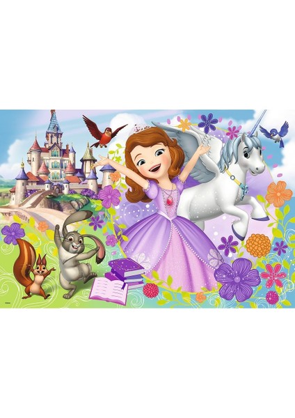 Disney, Sofia The First - 24 Parça Dev Puzzle