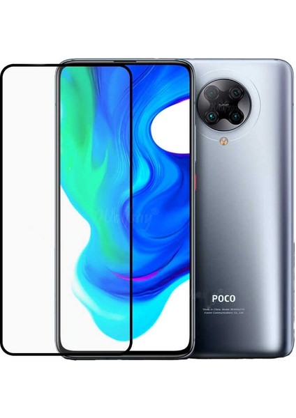Xiaomi Poco F2 Pro Full Kapatan Fiber Nano Ekran Koruma Siyah