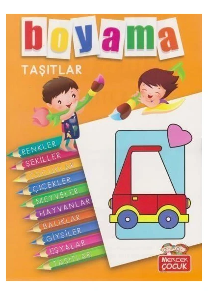 İnce Yeni Boyama 10 Kitap Takım