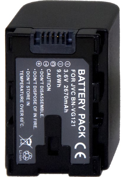 BN-VG121 Jvc Kamera Batarya