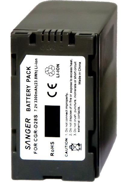 CGR-D28S Panasonic Kamera Batarya