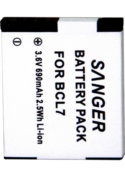 Bcl7 Panasonic Fotoğraf Makinesi Batarya