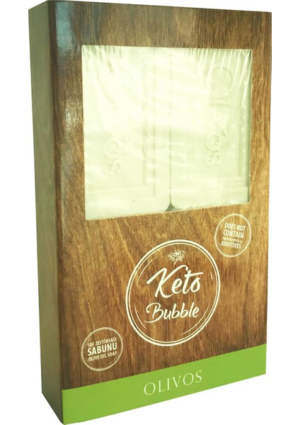 Keto Bubble Saf Zeytinyağı Sabunu 4 x 100 gr