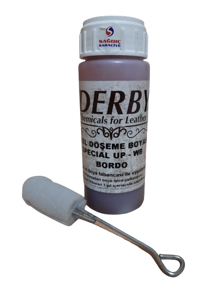 Bordo Deri Oto Döşeme Direksiyon Koltuk Boyası