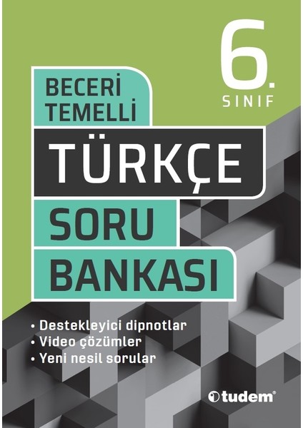 Tudem Yayınları 6. Sınıf Türkçe Beceri Temelli Soru Bankası