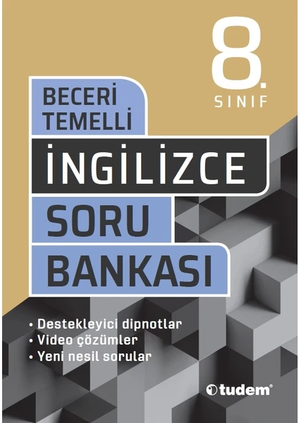 Tudem Yayınları 8. Sınıf İngilizce Beceri Temelli Soru Bankası