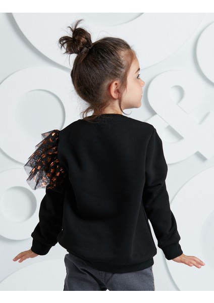Sıkı Dostlar Tüllü Kız Çocuk Sweatshirt