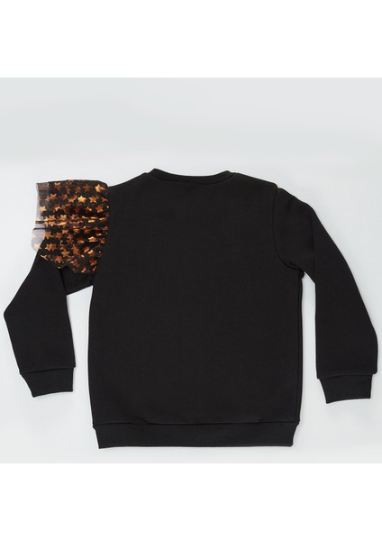 Sıkı Dostlar Tüllü Kız Çocuk Sweatshirt