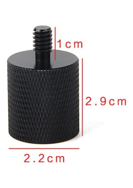 Vida Adaptörü 5/8" Mikrofon Standını 1/4" Dönüştürücü Vida Adaptörü