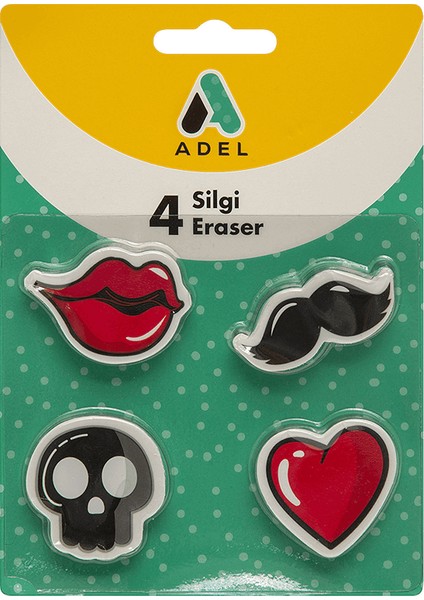 Blister Shapes Silgi 4'lü