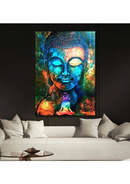 Feng Shui Buda Kanvas Tablo slm64-70 x 100 cm