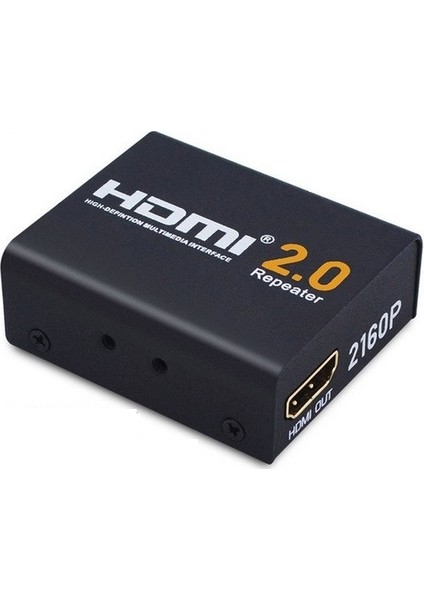 4442 4K 2160P HDMI 2.0 Repeater Dişi Dişi Kablo Extender Uzatıcı Ekleme Adaptörü
