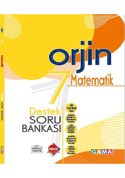7. Sınıf Orjin Matematik Soru Bankası