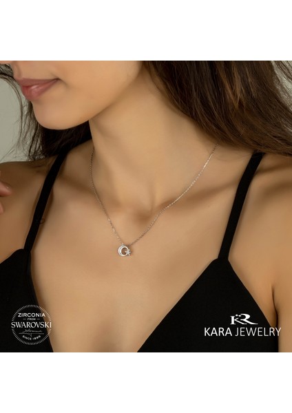 925 Ayar Gümüş Ay Yıldız Kolye fiyatları