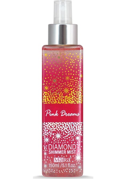 Pink Dreams Diamond Shimmer Mist Vücut Spreyi