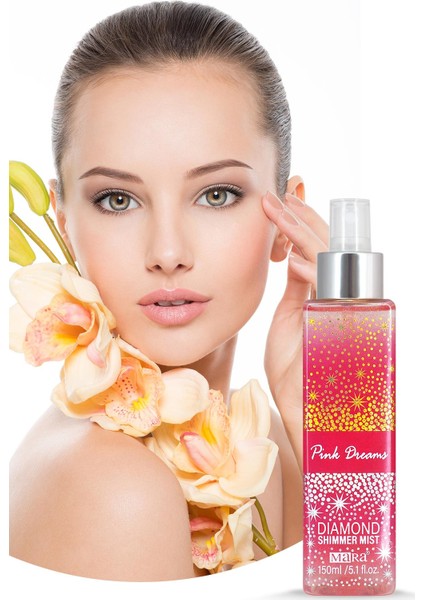 Pink Dreams Diamond Shimmer Mist Vücut Spreyi