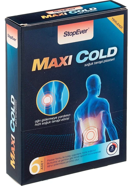 Stopever Maxi Cold Soğuk Terapi 6'lı