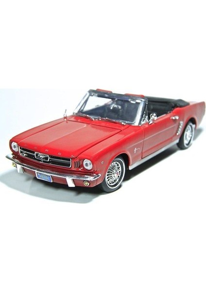 1964 Ford Mustang 1:18 Kırmızı Model Araba