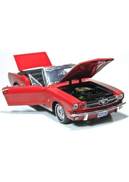 1964 Ford Mustang 1:18 Kırmızı Model Araba modelleri