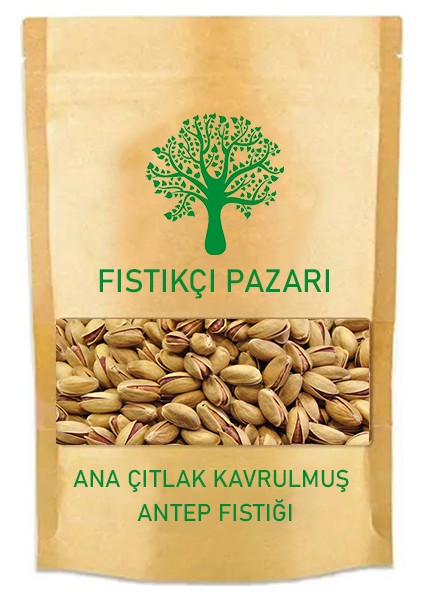 Fıstıkçı Pazarı Ana Çıtlak (Kavrulmuş) Antep Fıstığı 500 Gr