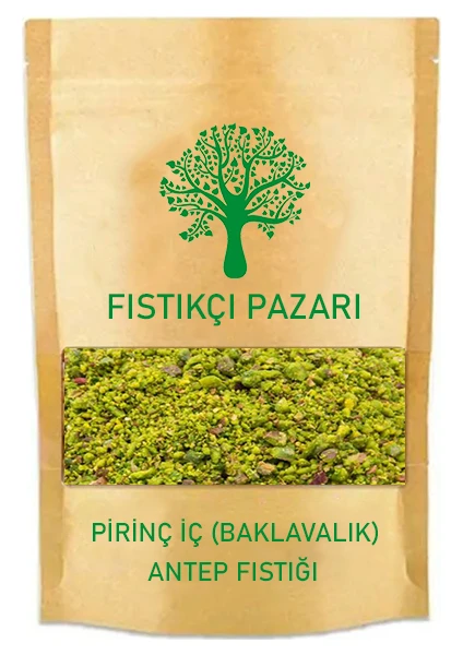 Fıstıkçı Pazarı Pirinç (Baklavalık) Antep Fıstığı İçi 200 Gr