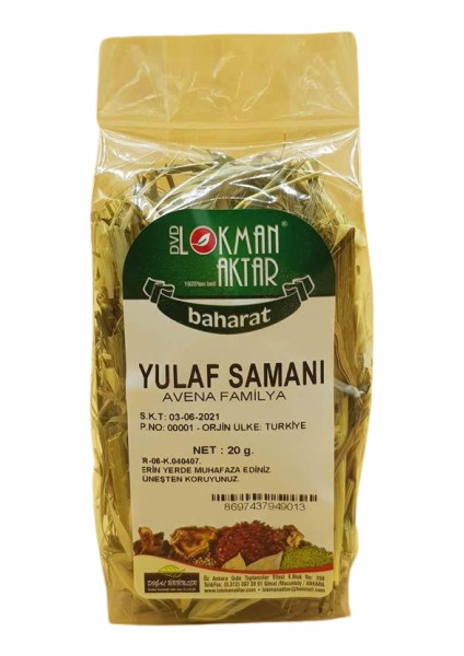 Yulaf Samanı 20 gr