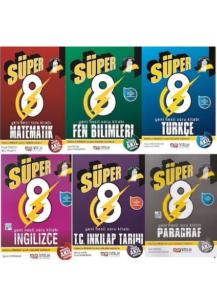 8. Sınıf Süper 8 LGS Set