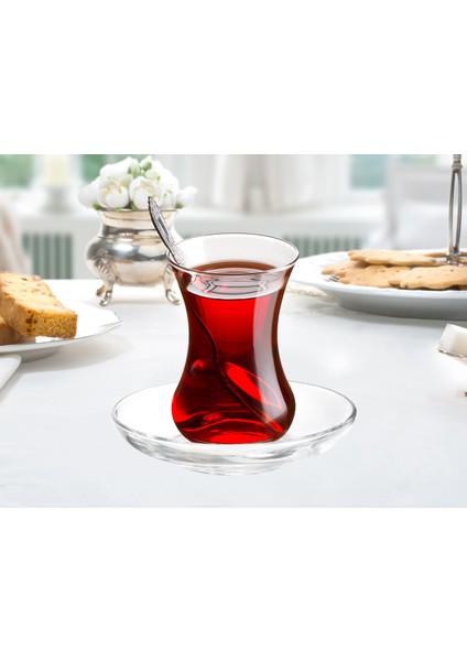 Madame Coco Trace 6'lı Çay Tabağı