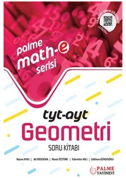 Palme Yayıncılık Math-E Serisi YKS TYT AYT Geometri Soru Kitabı