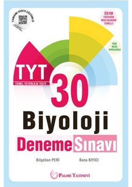 YKS TYT Biyoloji 30 Deneme Sınavı