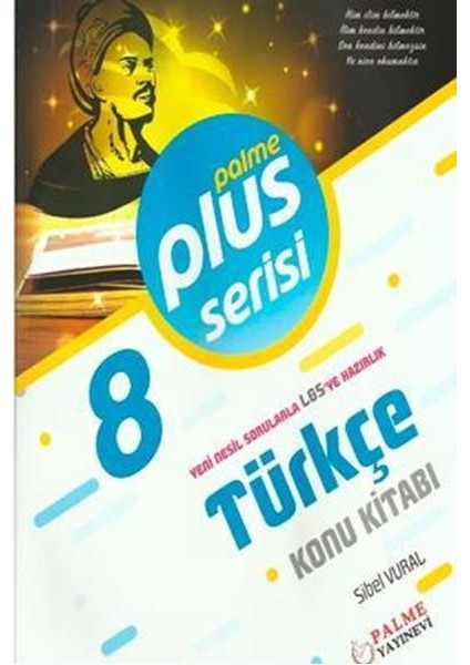 Palme Yayıncılık 8. Sınıf Plus Serisi Türkçe Konu Anlatımlı