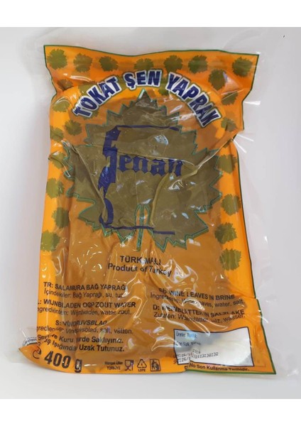 Tokat Asma (Bağ) Yaprağı 400 gr fiyatları