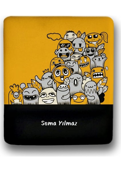 Atölye Çizgi Doodle Up Kişiye Özel Mouse Pad