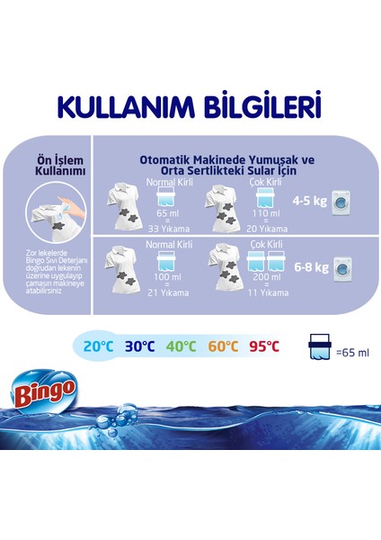 Parfümsüz Sıvı Çamaşır Deterjanı 2145 ml