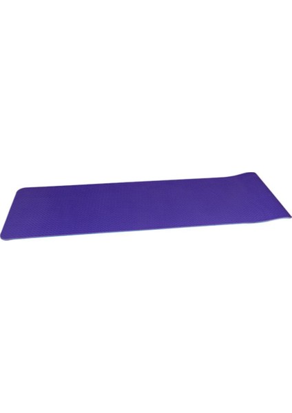 8 mm Çift Taraflı Çevre Dostu Yoga Matı Mavi