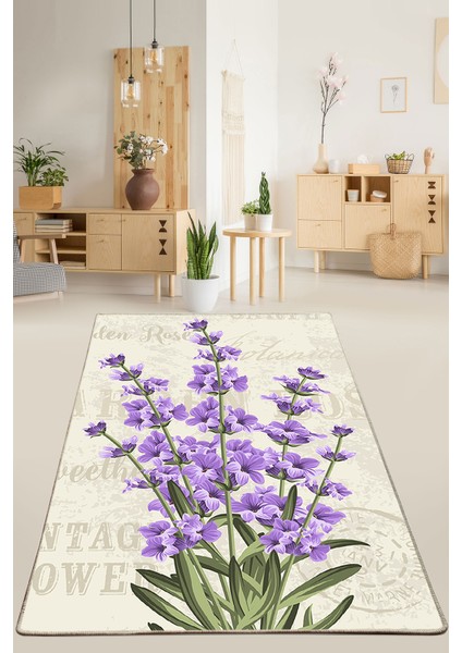 Lavender Dijital Halı 120 x 180 cm Djt
