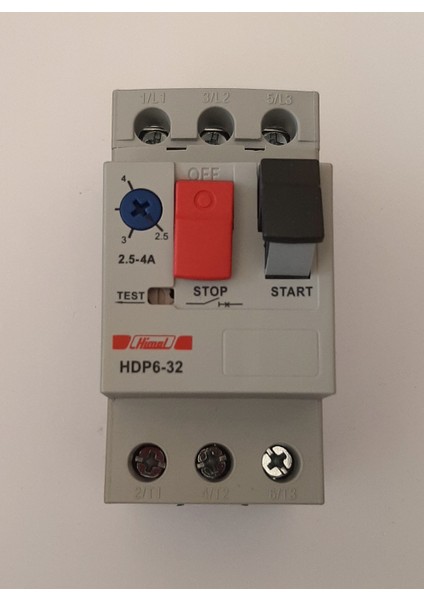 2,5-4A 1,5kw Motor Koruma Şalteri -- HDP6324