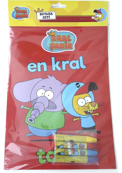 Kral Şakir Boyama Seti KS-386