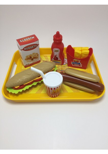 Sosli Sandviç Hamburger Seti