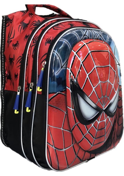 Erkek Çocuk Örümcek İlkokul Çantası Siyah fiyatları