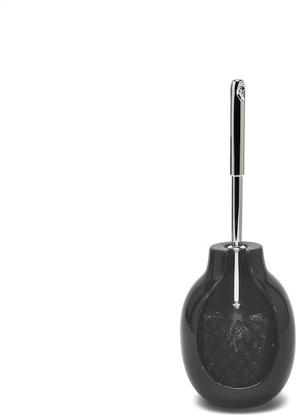 Bety Seramik Tuvalet Fırçası - Gri