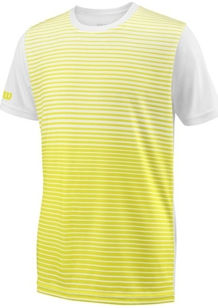 B Team Striped Crew Erkek Çocuk T-Shirt WRA767205