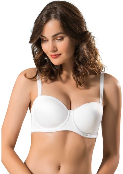 Balenli Desteksiz Soft C Cup Basic Toparlayıcı sütyen