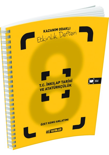 8. Sınıf T.C Inkılap Tarihi ve Atatürkçülük Konu Anlatımlı Etkinlik Kitabı