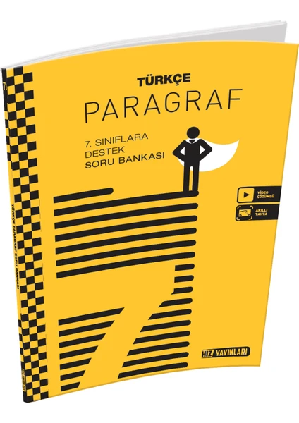 Hız Yayınları 7. Sınıf Türkçe Paragraf Soru Bankası