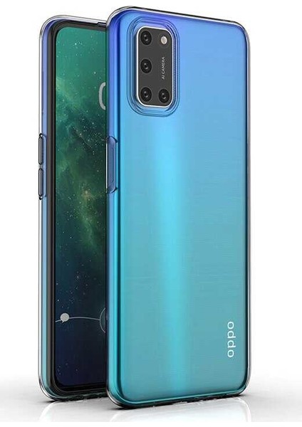 Oppo A52/A72 Kılıf Süper Silikon Kapak Kamera Korumalı