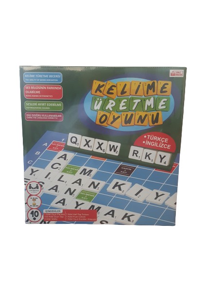 KZL Kelime Üretme Oyunu